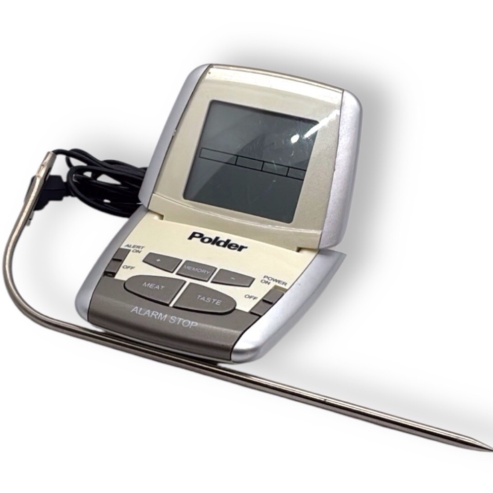 Polder Deluxe Preset In-Oven Thermometer with Ultra Probe